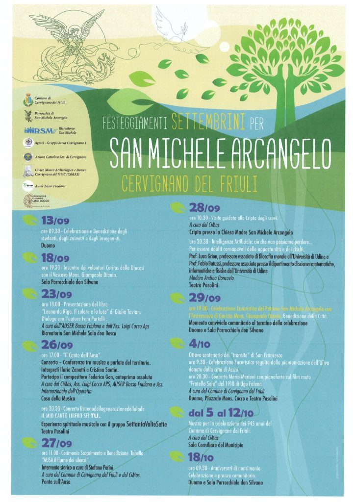 Iniziative San Michele 2026