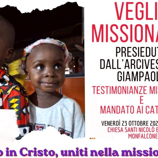 Veglia Missionaria 23/10/2026
