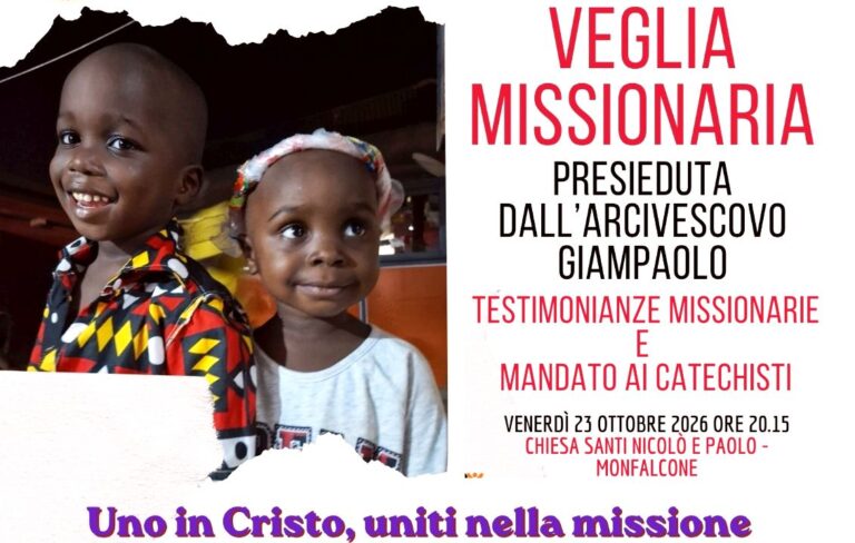 Veglia Missionaria 23/10/2026